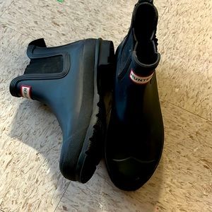 Black Hunter Chelsea shoe